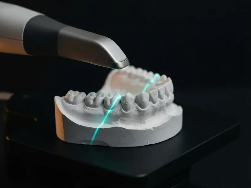 Scanarea digitală a unui model dentar